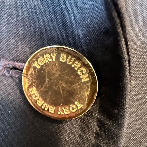 Tory Burch Pierre Navy Blue Double Button Blazer - Picture 5 of 13